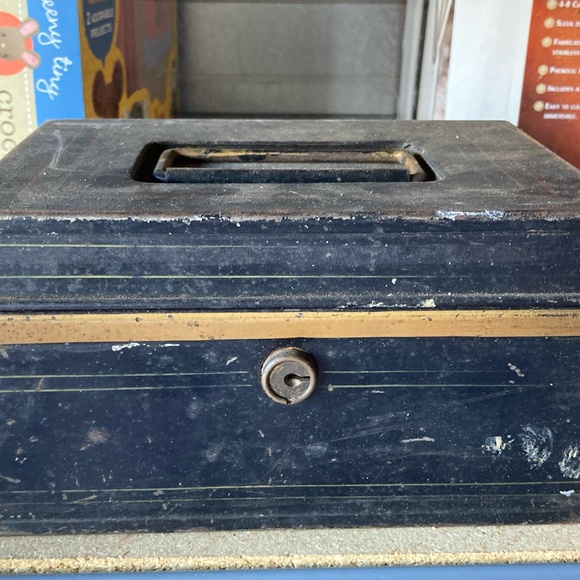 Metal Organization Box Old Artillery Box Vintage - Picture 1 of 5